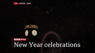 BBC News (World) | London and Edinburgh Fireworks – New Year 2024 Live