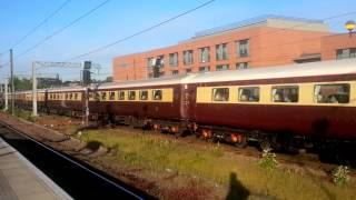 (HQ) 57307 T'n'T 47828 depart York on Northern Belle