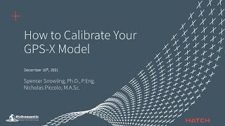 How to Calibrate Your GPS-X Model