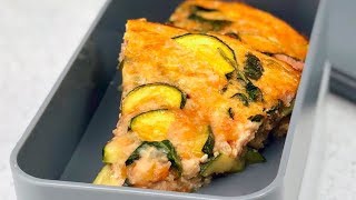 Frittata with Green Vegetables and Cheddar | RICARDO