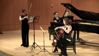 Elgar, Salut d'Amour op. 12 for violin, cello and piano