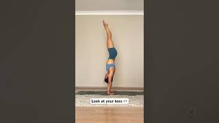 This was very hard to do 🙄💪- Handstand Challange #handstand #challange #gymnast #flexibility