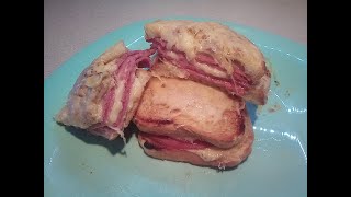 Французский горячий бутерброд  Крок Месье сэндвич / Croque Monsieur Sandwich