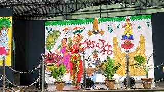 Bharatanatya Performance(Nava Rasa) by our student Kavya in Ugadi festival