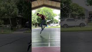 Hardflip from the back yo #skateboarding