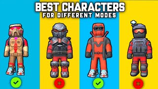 Best Characters For Different Modes In Kuboom | KUBOOM