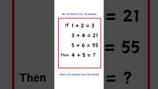 Math Puzzle With Answer #riddlezone   #riddlezonepuzzle