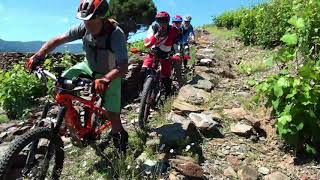 Port Vendres vtt  ; quelques  singles très sympas   6 05 2018