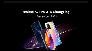 Realme x7 pro new software update with december month security patches c.06 version #JaiMataDi #c.06