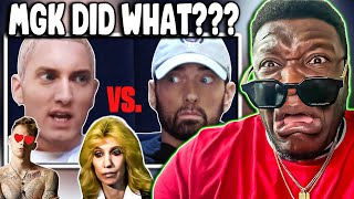 MGK DID WHAT TO HIS MOM? | Slim Shady vs. Marshall Mathers: THE FACE-OFF | Complex Cover (Reaction)