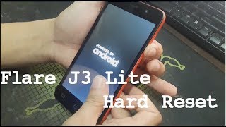 Cherry Mobile Flare J3 Lite Hard Reset