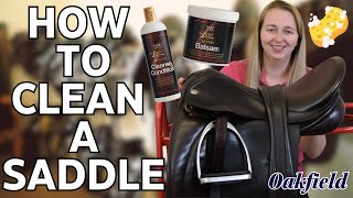 HOW TO CLEAN A SADDLE!