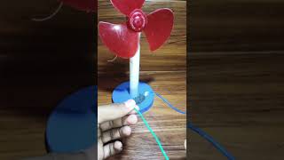 How to make a fan At home #scienceproject #dcmotor #fan #amazing #experiment #lifehacksss #trending