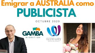 Emigrar a Australia como PUBLICISTA (con Catalina Maldonado de Ozzie Way)