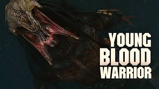 Young Blood Feral predator Fight Scene HD | Prey 2022