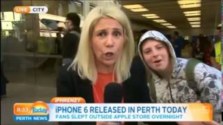 Iphone 6 droppes by child