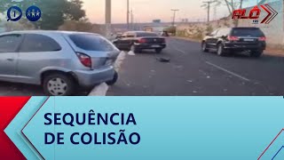 Motorista reduz velocidade para ver acidente e causa outro acidente - Alô 190