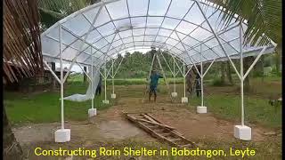 Constructing Rain Shelter