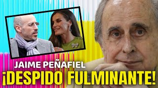 ÚLTIMA HORA: Jaime Peñafiel, despedido de 'El Mundo' tras los bulos contra la reina Letizia