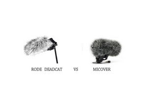 Rode Dead Cat Wind Muff vs Micover Windscreen : for Rode Videomic pro