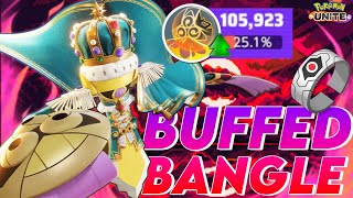 CURSE BANGLE MADE BUFFED *AEGISLASH* INSANELY OVERPOWERED WITH WIDE CLAW META BUILD! | Pokemon Unite