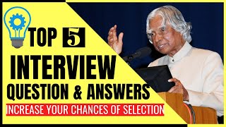 Top 5 Interview Question with Answers 2019 (English)| Session - 1 | 5 Interview Riddles