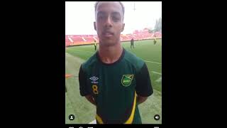 Arsenal’s Wonderkid first Interview as a Reggae Boy