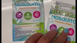 An Honest Review of the Mosq Repellent Wipe