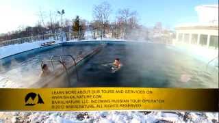 Paratunka Hot Springs in Kamchatka