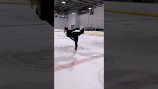 Working on my favorite things⛸️💕 #chill #figureskating #iceskating