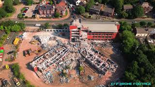 Drone Footage of Merton Rd Demolition Site by McVey Bros Demolition @ St John's House HMRC Offices 7