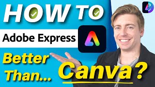 How to use Adobe Express | Better than Canva? (Adobe Express Tutorial)