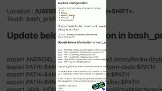 Appium Configuration | 🤩Appium Android Automation
