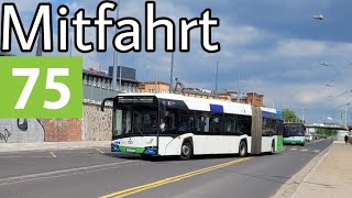 Mitfahrt | Solaris Urbino IV 18 hybrid | Linie 75 | Dworzec Główny - Osiedle Zawadzkiego