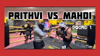 PRITHVI VS MAHDI ROUND 1 #boxing #sparring