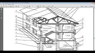 Выполнение и чтение несложных строительных чертежей