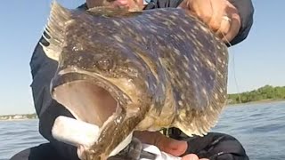 Targeting Early Spring Flounder - New Jersey Kayak Fishing - Fluke Fishing