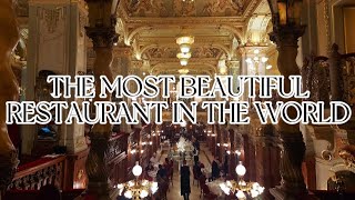 Najpiękniejsza Restauracja Na Świecie | New York Cafe Budapest