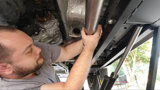 LEXUS GX460 DIY install CUSTOM MagnaFlow Overland Series Exhaust