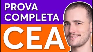 PROVA COMPLETA CEA [100% atualizada 2023] 📝Questões comentadas CEA ANBIMA 🔥 Prova ao vivo CEA 2023