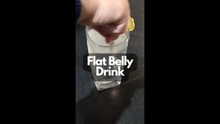 Get a flat belly | Simple drink | Hing and Lemon water | Daily routine | Get fit | Empty stomach