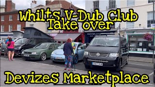 RCC Adventures along with Whilts V-Dub club take over Devizes Marketplace (Volkswagen)