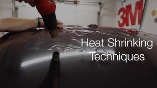 Heat Shrinking of Rear Glass 3M Crystalline Automotive Window Film