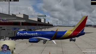 Atlanta to Miami, PMDG 738 [P3D] [VATSIM]