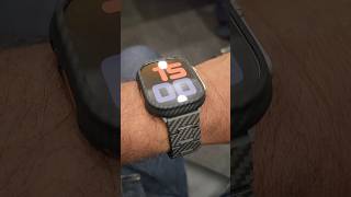 Pitaka Air Case and Carbon Fiber Band for Apple Watch Ultra #Apple #Pitaka #applewatchultra