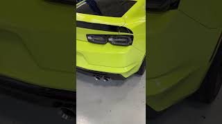 Long tubes on 2021 camaro SS 1LE cold start