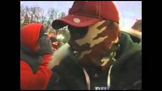 Russian Fascist Rally in Moscow. Slavs vs Caucasians. 2010