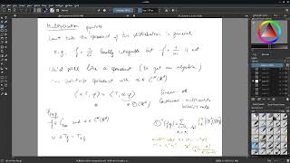 Functional Analysis Reading Group -  6.3-6.5 - Distributions II