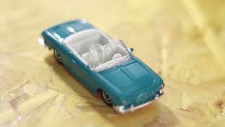 Unboxing Matchbox VOLKSWAGEN TYPE34 KARMANN GHIA (Little ASMR)