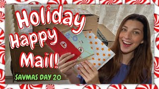 ❤️💚HOLIDAY HAPPY MAIL💚❤️  *getting absolutely spoiled* --SAVMAS DAY 20--